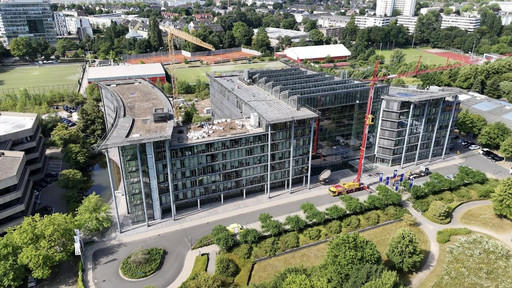 Wierig Flachdachsanierung bei der Apobank in Düsseldorf