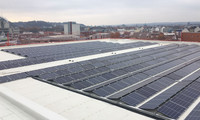 Dachsanierung und PV Anlage Möbel Martin Saarbrücken