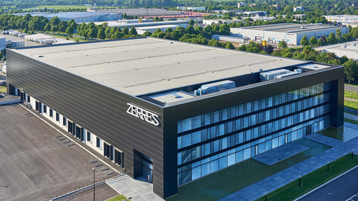 Gebäude der Firma Zerres in Mönchengladbach