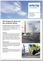 Titel Wartungsflyer Wierig