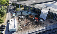 Flachdachsanierung bei der Apobank in Düsseldorf