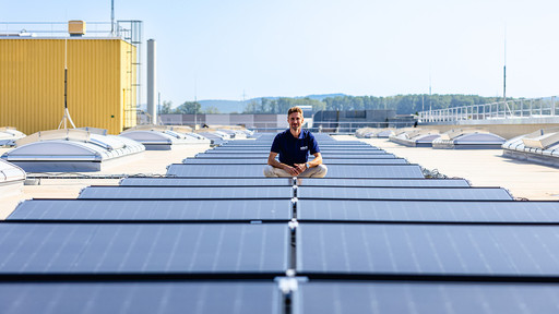 Dachsanierung und Aufbau einer PV-Anlage bei HDM in Wiesloch