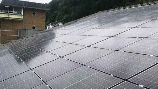 Photovoltaik-Anlage auf SB-Markt