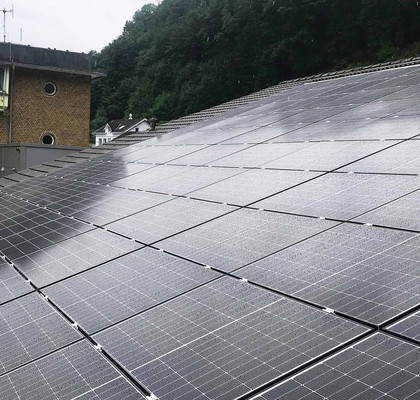 Photovoltaik-Anlage auf SB-Markt